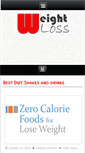 Mobile Screenshot of best-weightlossshakes.com